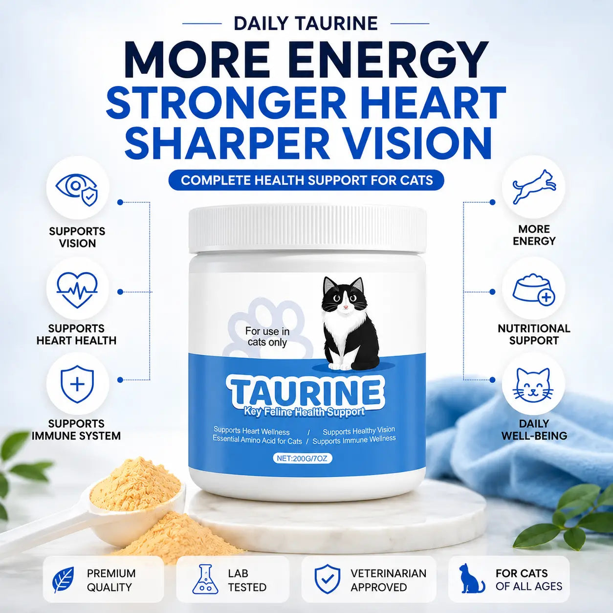 CatVital™ Essential Taurine – Support Your Cat's Health